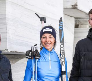 LASA Marmo unterstützt Laaser Sportlerin