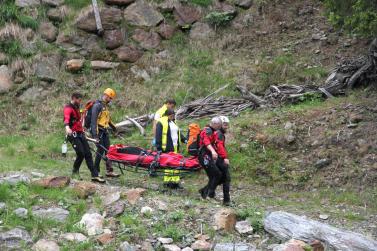 24-Stunden Großübung im Martelltal (21. und 22. Juni 2019); Fotos: Sepp 
