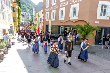 60 Jahre Wiedergründung der Schützenkompanie Schlanders und Fahnenweihe (16. Juni 2019). Fotos: Sepp