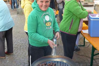 Bunter Herbstmarkt in den Glurnser Lauben; 13. Oktober 2018; Fotos: Sepp  