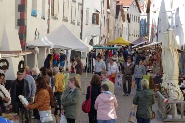 Bunter Herbstmarkt in den Glurnser Lauben; 13. Oktober 2018; Fotos: Sepp  