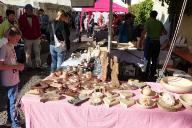 Bunter Herbstmarkt in den Glurnser Lauben; 13. Oktober 2018; Fotos: Sepp  