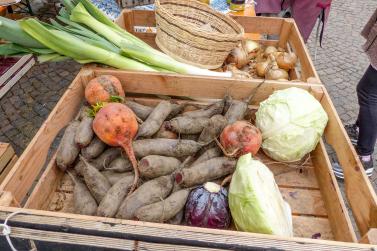 Bunter Herbstmarkt in Glurns, 12. Oktober 2019. Fotos: Sepp