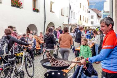 Bunter Herbstmarkt in Glurns, 12. Oktober 2019. Fotos: Sepp