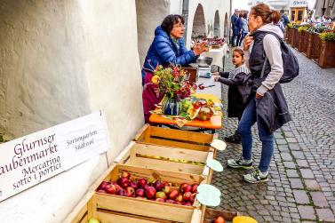 Bunter Herbstmarkt in Glurns, 12. Oktober 2019. Fotos: Sepp
