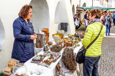 Bunter Herbstmarkt in Glurns, 12. Oktober 2019. Fotos: Sepp