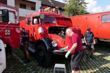 Feuerwehrfest mit Oldtimertreffen in Latsch; Einzug vom 23. Juli 2017; Fotos: Sepp