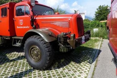 Feuerwehrfest mit Oldtimertreffen in Latsch; Einzug vom 23. Juli 2017; Fotos: Sepp