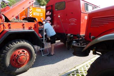 Feuerwehrfest mit Oldtimertreffen in Latsch; Einzug vom 23. Juli 2017; Fotos: Sepp