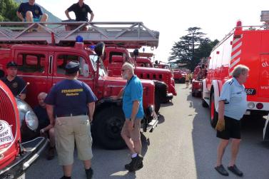 Feuerwehrfest mit Oldtimertreffen in Latsch; Einzug vom 23. Juli 2017; Fotos: Sepp