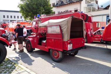 Feuerwehrfest mit Oldtimertreffen in Latsch; Einzug vom 23. Juli 2017; Fotos: Sepp