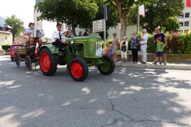 Feuerwehrfest mit Oldtimertreffen in Latsch; Einzug vom 23. Juli 2017; Fotos: Sepp