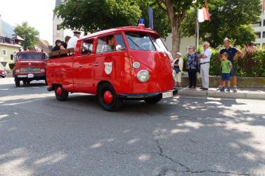 Feuerwehrfest mit Oldtimertreffen in Latsch; Einzug vom 23. Juli 2017; Fotos: Sepp