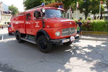 Feuerwehrfest mit Oldtimertreffen in Latsch; Einzug vom 23. Juli 2017; Fotos: Sepp