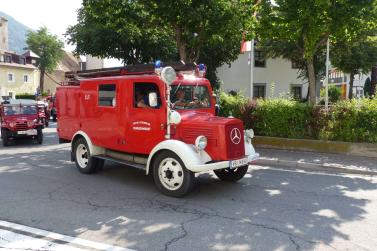 Feuerwehrfest mit Oldtimertreffen in Latsch; Einzug vom 23. Juli 2017; Fotos: Sepp