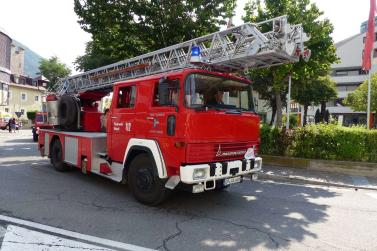 Feuerwehrfest mit Oldtimertreffen in Latsch; Einzug vom 23. Juli 2017; Fotos: Sepp