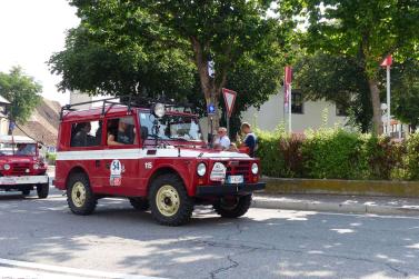 Feuerwehrfest mit Oldtimertreffen in Latsch; Einzug vom 23. Juli 2017; Fotos: Sepp