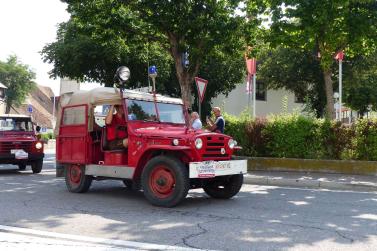 Feuerwehrfest mit Oldtimertreffen in Latsch; Einzug vom 23. Juli 2017; Fotos: Sepp