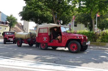Feuerwehrfest mit Oldtimertreffen in Latsch; Einzug vom 23. Juli 2017; Fotos: Sepp