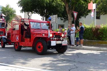 Feuerwehrfest mit Oldtimertreffen in Latsch; Einzug vom 23. Juli 2017; Fotos: Sepp