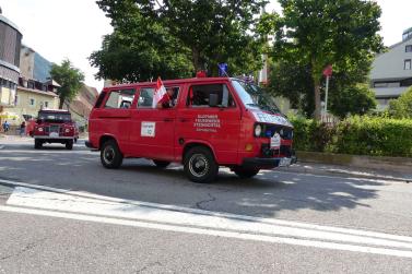 Feuerwehrfest mit Oldtimertreffen in Latsch; Einzug vom 23. Juli 2017; Fotos: Sepp