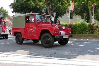 Feuerwehrfest mit Oldtimertreffen in Latsch; Einzug vom 23. Juli 2017; Fotos: Sepp