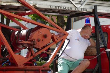 Feuerwehrfest mit Oldtimertreffen in Latsch; Einzug vom 23. Juli 2017; Fotos: Sepp