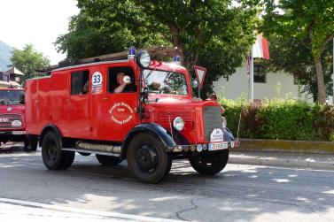 Feuerwehrfest mit Oldtimertreffen in Latsch; Einzug vom 23. Juli 2017; Fotos: Sepp