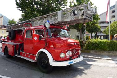 Feuerwehrfest mit Oldtimertreffen in Latsch; Einzug vom 23. Juli 2017; Fotos: Sepp