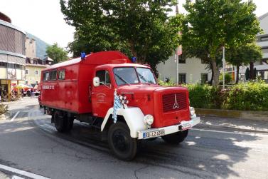 Feuerwehrfest mit Oldtimertreffen in Latsch; Einzug vom 23. Juli 2017; Fotos: Sepp