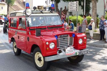 Feuerwehrfest mit Oldtimertreffen in Latsch; Einzug vom 23. Juli 2017; Fotos: Sepp