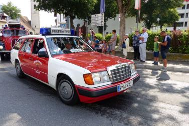 Feuerwehrfest mit Oldtimertreffen in Latsch; Einzug vom 23. Juli 2017; Fotos: Sepp