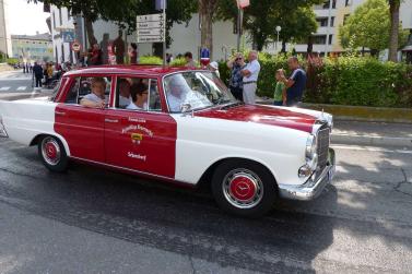 Feuerwehrfest mit Oldtimertreffen in Latsch; Einzug vom 23. Juli 2017; Fotos: Sepp