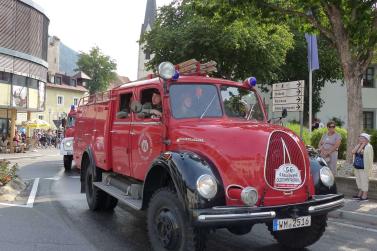Feuerwehrfest mit Oldtimertreffen in Latsch; Einzug vom 23. Juli 2017; Fotos: Sepp
