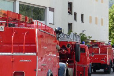 Feuerwehrfest mit Oldtimertreffen in Latsch; Einzug vom 23. Juli 2017; Fotos: Sepp