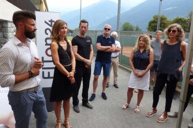 FITon24: Neues Gesundheits- & Fitnesszentrum in Schlanders; Bilder der Eröffnung am 4. August 2018; Fotos: Sepp