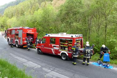 Großübung vom 25. Mai 2019 in Prad; Fotos: Sepp