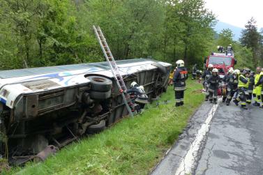 Großübung vom 25. Mai 2019 in Prad; Fotos: Sepp