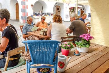 Mittelalter und altes Handwerk in Glurns beim Laubenmarkt am 15.06.2019. Fotos: Sepp