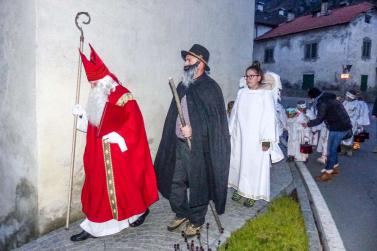 Nikolauslegende und Nikolausumzug Latsch; 5. Dezember 2018; Fotos Sepp