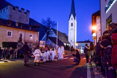 Nikolausumzug in Latsch, 05.12.2019; Fotos: Michael Andres