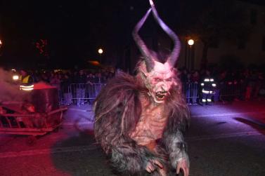 Tuifl- und Krampustreffen in Latsch; 17.11.2018; Fotos: Sepp