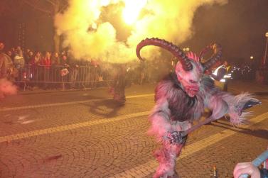 Tuifl- und Krampustreffen in Latsch; 17.11.2018; Fotos: Sepp