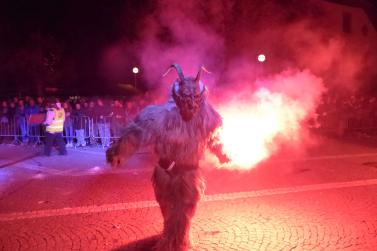 Tuifl- und Krampustreffen in Latsch; 17.11.2018; Fotos: Sepp