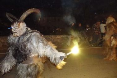 Umzug der Laatscher Calva Tuifl; Fotos: Sepp