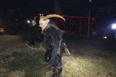 Umzug der Laatscher Calva Tuifl; Fotos: Sepp