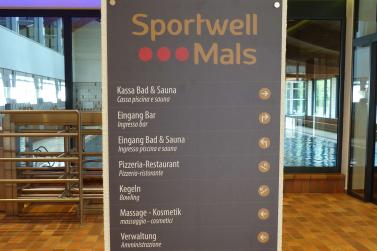 Viel Neues im „SportWell“ in Mals; Bilder der Eröffnungsfeier vom 15.09.2018; Fotos: Sepp