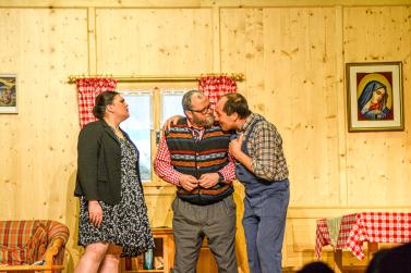 "Zwei harte Kerle" - Theater in Martell; Fotos: Ingeborg Rechenmacher