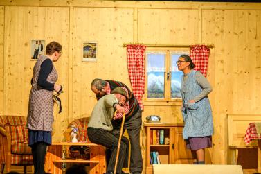 "Zwei harte Kerle" - Theater in Martell; Fotos: Ingeborg Rechenmacher