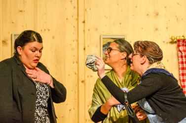 "Zwei harte Kerle" - Theater in Martell; Fotos: Ingeborg Rechenmacher